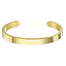 Bracciale Acciaio inox Rivestimento PVD (colore oro)