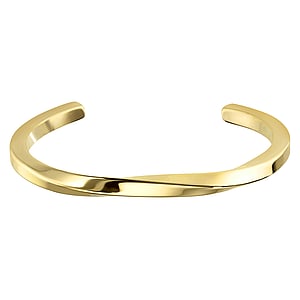 Pulsera Acero fino Revestimiento PVD (color oro)