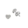 Esprit Silver ear studs Silver 925 zirconia Heart Love