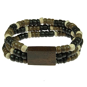 Bracciale surfista Legno