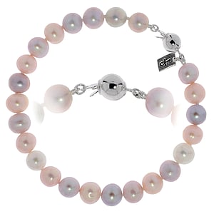 Bracelet de perles Perles deau douce Argent 925