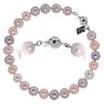 Bracciale di perle Perle di acqua dolce Argento 925