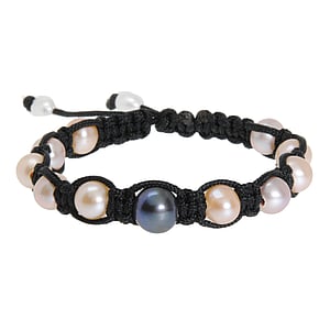 Pulsera de perlas Perla de agua dulce nyln