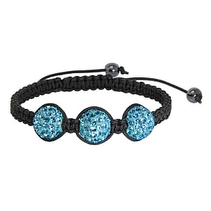 Pulsera de perlas nyln Cristal PVC