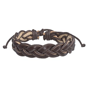 Bracelet Leather Cotton