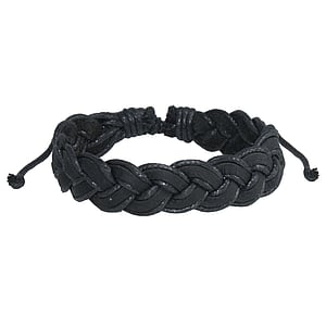 Bracelet Leather Cotton