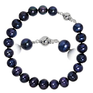 Bracciale di perle Perle di acqua dolce Argento 925