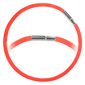 Bead bracelet PVC Stainless Steel