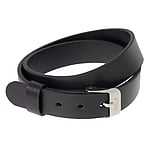 Leather bracelet out of Stainless Steel. Width:2,8cm. Length:18,5-20cm. Adjustable length.