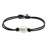 Bracelet enfants Cuir Perles deau douce