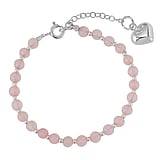 Bracciale bambini Argento 925 Cristallo Cuore Amore