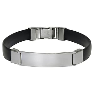 Bracelet Silicone Stainless Steel