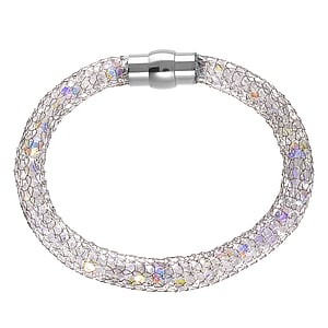 Armband Staal Kristal