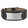 Lederarmband Leder Edelstahl