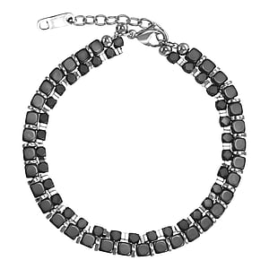 Bracciale Acciaio inox Ematite