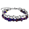 Bracelet de pierre Acier inoxydable Hmatite