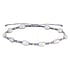 Bracelet de plage Perles d´eau douce Polyester Argent 925
