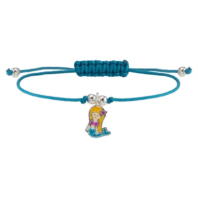 Braccialetto Bimba In Argento Con Pendenti Multicolor - Gioielli - Foto 4