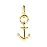 PAUL HEWITT Charm Stainless Steel PVD-coating (gold color) Anchor rope ship