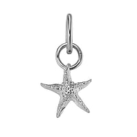 PAUL HEWITT Charm out of Stainless Steel. Width:11mm.  Starfish