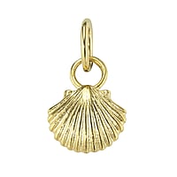 PAUL HEWITT Charm out of Stainless Steel with PVD-coating (gold color). Width:12mm.  Shell