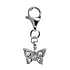 Charm bambini Argento 925 Cristallo Farfalla