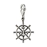 Charms pendentifs Argent 925 Ancre corde navire