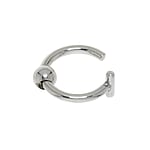 Ear clip out of Stainless Steel. Width:3mm.
