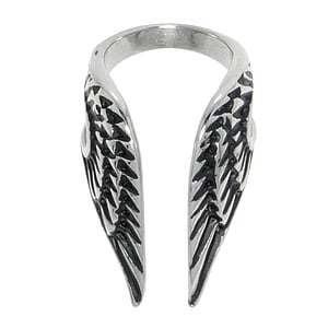 Ear clip Stainless Steel Wings