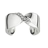 Ear clip Stainless Steel Crystal