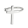 Clip per orecchio Argento 925 Croce