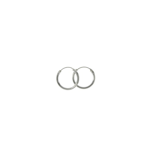 BIJOUTERIA Hoops cre09 - Simple Hoop Earrings
