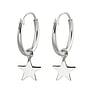 Silver earrings Silver 925 Star