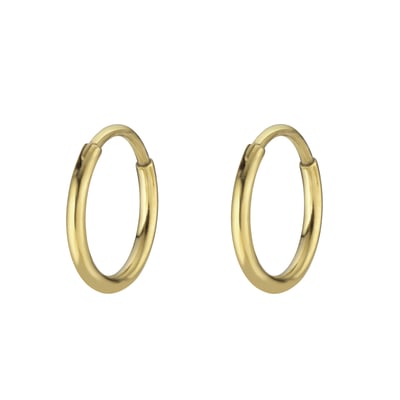 SilberDream GSO431W - Orecchini A Cerchio In Argento 925 Con Zirconi Bianchi, Anallergici, 2 Modalità Di Utilizzo (pendenti O Doppi), Lunghezza 5,5 Cm - 3