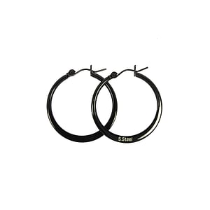 Hoops Surgical Steel 316L Black PVD-coating