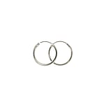 Hoops out of Silver 925. Cross-section:1,6mm. Weight:0,72g.