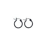 Hoops Surgical Steel 316L Black PVD-coating