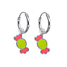 Kids earring Silver 925 Enamel