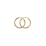 Gold-plated silver hoop earrings Silver 925 Gold-plated