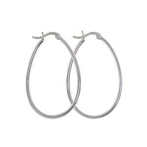 Hoops Silver 925 Drop drop-shape waterdrop