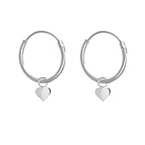 Kids earring Silver 925 Heart Love