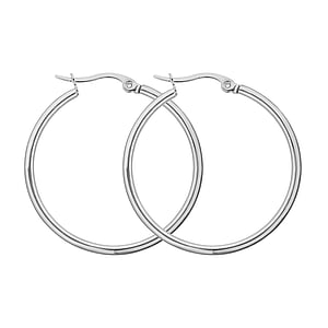 Stainless steel hoop earrings Stainless Steel