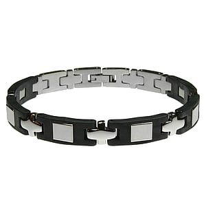 Roestvrij staal armband Staal PVC