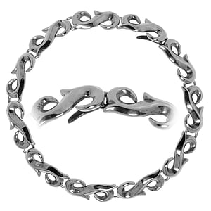 Bracelet Acier inoxydable Dessin_tribal Motif_tribal