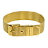Bracelet Acier inoxydable Revêtement d´or (doré)