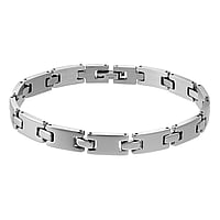 Stainless steel bracelet Width:7mm. Shiny.