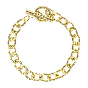 Pulsera Acero fino Revestimiento PVD (color oro)