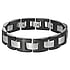 Stainless steel bracelet Stainless Steel Black PVD-coating