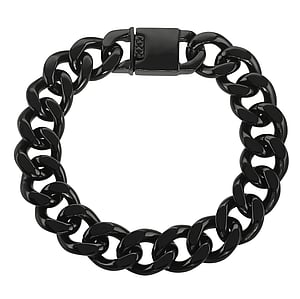 Bracelet Acier inoxydable Revtement PVD noir