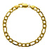 Stainless steel bracelet Stainless Steel PVD-coating (gold color)